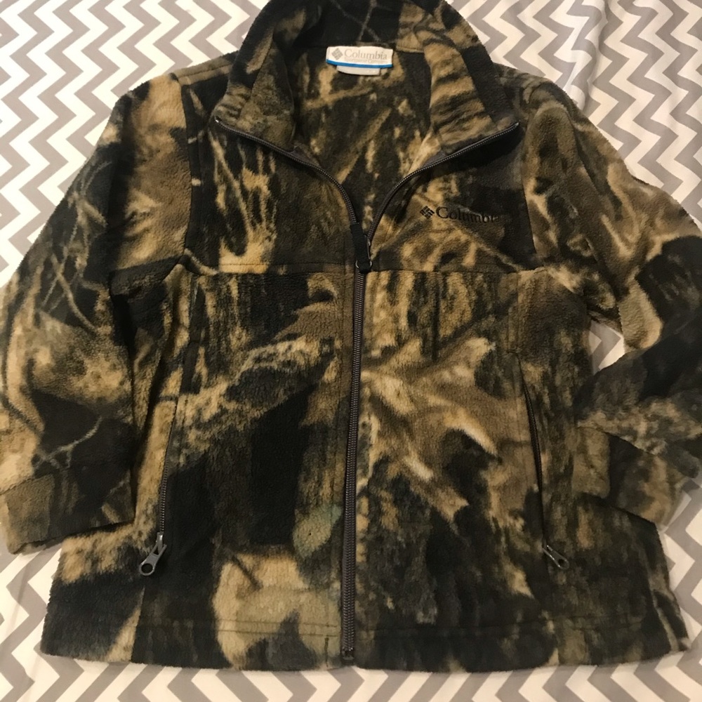 Columbia fleece zip up